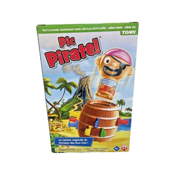 TOMY Pop Up Pirate - Family Game Night Board Game for Kids Ages 4 and Up - Picture 1 of 8